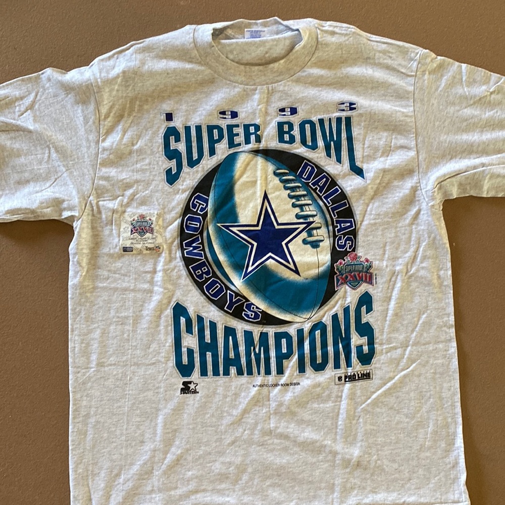 1993 vintage Dallas cowboys Super Bowl champions shirt